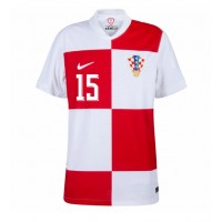 Camisa de time de futebol Croácia Mario Pasalic #15 Replicas 1º Equipamento Europeu 2024 Manga Curta
